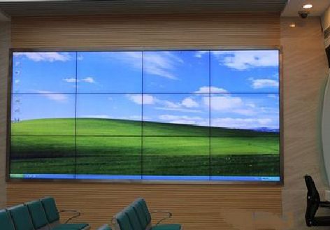 崇义液晶拼接屏的另类用法。